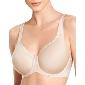 Wacoal Basic Beauty Spacer Underwire T-Shirt Bra #853192 tan sz 34C WL269